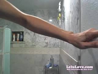 Lelu Love - Lelu Love-WEB CAMERA: Shower Shaving Masturbating - hotmovs.com
