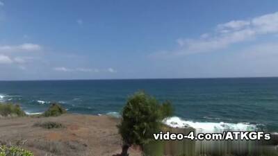 ATKGirlfriends video: virtual trip to Hawaii with Sativa Verte - hotmovs.com