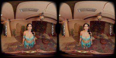 Vr Porn - Vr Conk - VR Conk Jasmine & Aladdin Porn Parody With The Hot - Sophia Leone In VR Porn - txxx.com