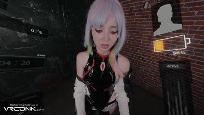 VR Conk Sexy Lexi Lore Get's Pounded By A Big Cock In Cyberpunk Lucy An XXX Parody In HD Porn - hotmovs.com