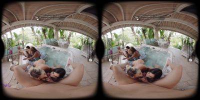 Vr Porn - VR Bangers Super Hot Outdoors Orgy Sex With 4 Hot Girls VR Porn - txxx.com