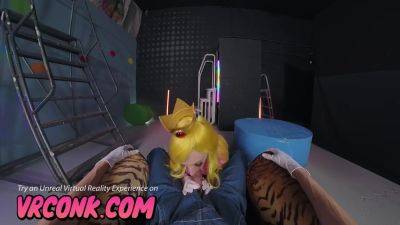 Vr Conk - Vr Conk, Princess Peach And Braylin Bailey In Super Mario Xxx Parody With As 6 Min - hclips.com