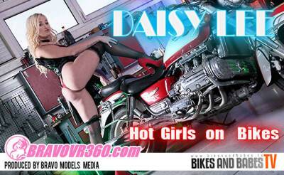 Daisy Lee - Daisy Lee in Blonde Stunner Gets Naughty in the Garage - BravoModelsMedia - txxx.com - Czech Republic